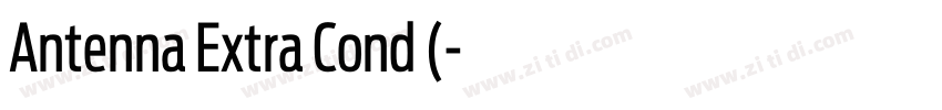 Antenna Extra Cond (字体转换